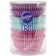 Standard Baking Cups Pink Turquoise and Purple 150 Per Pkg