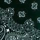 Hav A Hank Paisley Bandanna 22 inch X22 inch Black