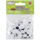 Paste-On Googly Eyes Assorted 10mm To 19mm 80/Per Pkg-