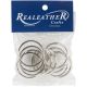 Split Key Rings 1.25 inch 10 Per Pkg Nickel