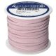 Realeather Crafts Suede Lace .125 inch X25yd Spool Pink