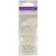 Glass Fired Pearl Beads 135 Per Pkg Ivory