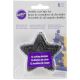 Fondant Double Cutouts 6 Per Pkg Star