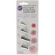 Decorating Tip Set 4 Per Pkg Drop Flowers 225 190 129 and 109