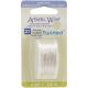 Artistic Wire Twisted Non Tarnish Silver 22 Gauge 4yd