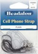 Cell Phone Straps 6 Per Pkg Black