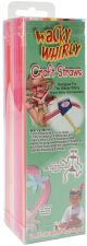 Wacky Whirly Craft Straws 7.75Inch 100 Per Pkg Assorted Colors