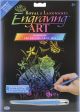 Rainbow Foil Engraving Art Kit 8X10 inches Kitten And Butterflies