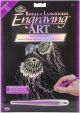 Holographic Foil Engraving Art Kit 8 Inch X10 Inch Jellyfish
