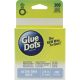 Glue Dots Clear Dot Roll Ultra Thin .375 Inch 300 Per Pkg