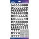 Sticko Alphabet Stickers Black Dot Small