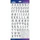 Sticko Alphabet Stickers Black Brush Small
