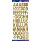 Sticko Alphabet Stickers Gold Futura Regular Glitter