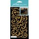 Jolee s Boutique Stickers Gold Puffy Flourish and Gems