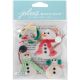Jolees Boutique Dimensional Stickers Snowmen