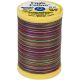 Coats Cotton Machine Quilting Thread Multicolor 225yd Over The Rainbow