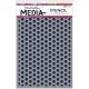 Dina Wakley Media Stencils 9inchX6inch Spaced Dots 1 pack of 1 sheet