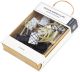 Medium Binder Clips Black And White With Gold Prongs Assorted Prints 12 Per Pkg