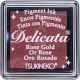 Delicata Small Pigment Ink Pad Rose Gold