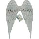 Copper Patina Metal Angel Wings 8 inch X10 inch 