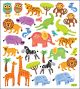 Sticker King Stickers Jungle Animals