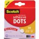 Scotch Permanent Adhesive Dots3D PopUp .43inches 75 Per Pkg