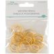 Wedding Rings .75inches 24 Per PkgGold