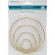 Brass Rings 4 Per Pkg1inches 2inches 3inches and 4inches
