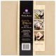 Prima Memory Hardware Chipboard Album 8.5 InchX8.5 Inch Kraft Large Wper6 Pages