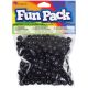 Fun Pack Acrylic Pony Beads 250 Per Pkg Black