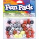Fun Pack Acrylic Sports Beads 1Oz Assorted Balls