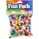 Fun Pack Acrylic Pony Beads 650 Per Pkg Assorted Colors