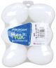 Styrofoam Eggs 6 Per Pkg 2.5 inch X1.5 inch 