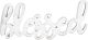 Mix The Media Wood Script WordsBlessed White