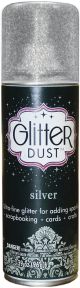 Glitter Dust Aerosol Spray 4.2oz Silver