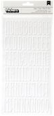 American Crafts Foil Alphabet Stickers Maple White 138 Per Pkg