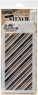 Tim Holtz Layered Stencil 4.125 inch X8.5 inch Peppermint