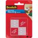 Scotch Mounting Squares Removable 1 inch 16 Per Pkg