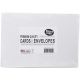 Leader A7 Greeting Cards W Envelopes 5.25 inch X7.25 inch 50 Per Pkg White