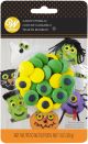Candy Decorations 24 Per Pkg Green and Yellow Eyeballs