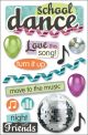 Paper House 3D Stickers 4.5 inch X7.5 inch School Dance
