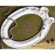 Prima Marketing Memory Hardware Resin Frames Pappillon Blanc Oval