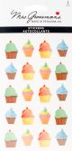 Mrs. Grossman S Watercolor Stickers Cupcakes