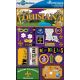 Reminisce Jet Setters State Dimensional Stickers 4 Louisiana