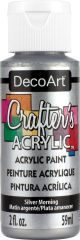 Crafters Acrylic AllPurpose Specialty Paints 2ozSilver Morning