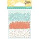 Jillibean Soup Shaker Card Sequin Pack Watercolor W Shapes 600 Per Pkg