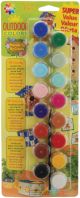 Acrylic Paint Pots 16 Per Pkg Outdoor