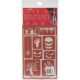 Over N Over Reusable Stencils 5 InchX8 Inch Halloween