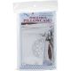 Jack Dempsey Stamped White Sampler W Per White Perle Edge 2 Per Pkg Starburst Of Hearts