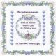 Jack Dempsey Stamped White Wall Or Lap Quilt 36 inch X36 inch Wedding